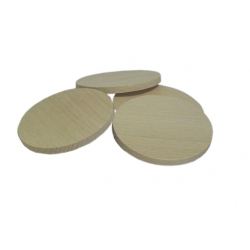 Kółko drewniane fi 60x10 mm